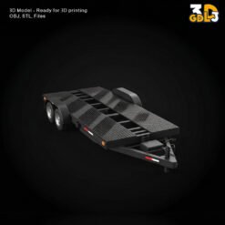 Car Hauler Trailer 3D Printable Model - Image 4