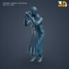 Scale Female Photographer Diorama Figurine - STL File