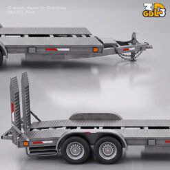 Car Hauler Trailer 3D Printable Model - Image 11