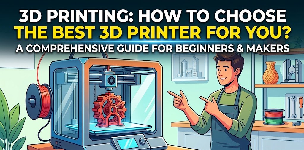 3D Printing: How to Choose the Best 3D Printer for You?