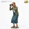 Scale Female Photographer Diorama Figurine - STL File