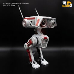 Alternative view of JFO BD-1 Pro version 3D Print Model