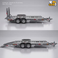 Car Hauler Trailer 3D Printable Model