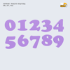 Chubby 3D Numbers Set (0–9)