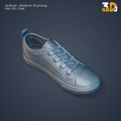 Low-Top Sneaker 3D Model