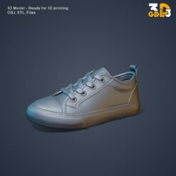 Low-Top Sneaker 3D Model - Image 5
