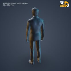 Businessman Figure 3D Model - Image 4