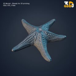Realistic Starfish 3D Model – High-Detail Sea Star for 3D Printing - Image 4