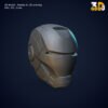 Iron Man Helmet 3D Model – High-Detail STL File