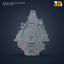 Lost Temple 3D Model - 3D printing model - Image 3