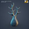 Modern Deer Antler Tree 3D Model – Jewelry Stand & Decor STL/OBJ