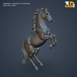Rearing Horse 3D Model