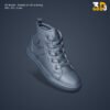 High-Top Sneaker 3D Print File