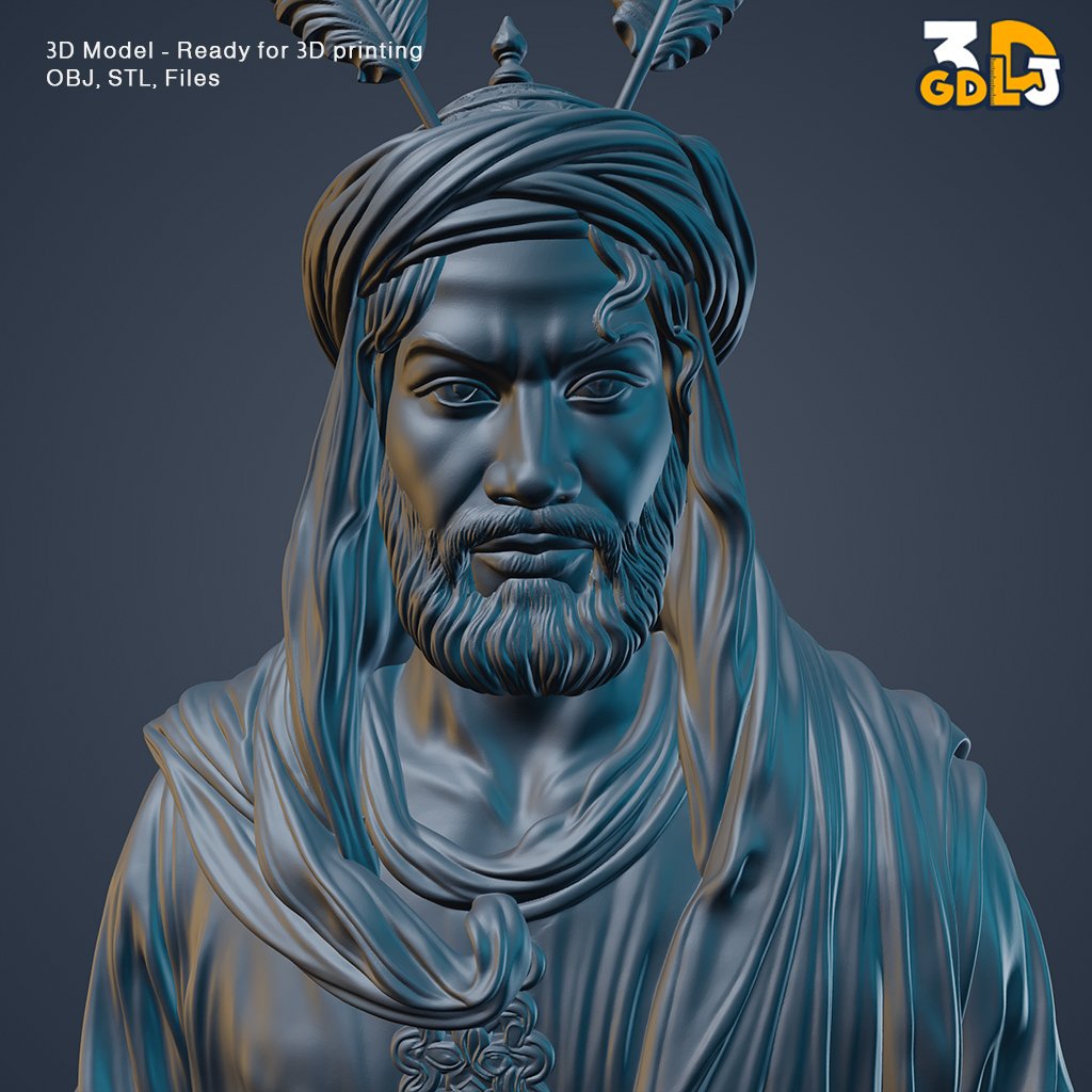Al Abbas Character 3D Model - Image 2