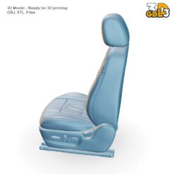 Car Seat 3D Model – High-Detail STL & OBJ Files, 3D Print Ready - Image 6