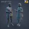 Miniature People Figures 3D Model
