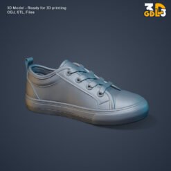 Alternative view of Low-Top Sneaker 3D Model