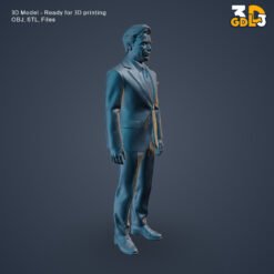 Businessman Figure 3D Model - Image 5