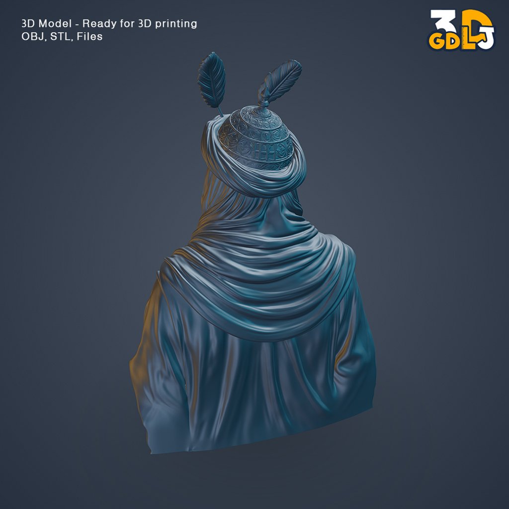 Al Abbas Character 3D Model - Image 5