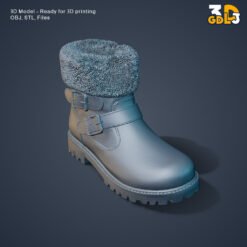 Winter Boots 3D Print File