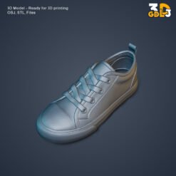 Low-Top Sneaker 3D Model - Image 3